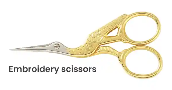 Embroidery scissors