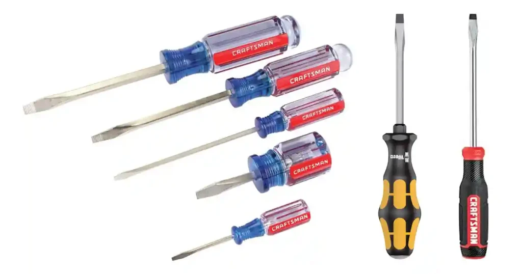 Flathead Screwdrivers