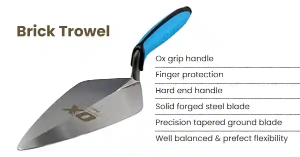 Brick Trowel - Different Types of Bricklaying Tools and How to Use Them