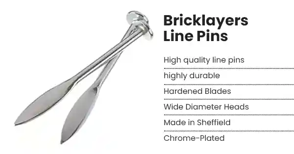 Bricklayers Line Pins - Daily Life Tools