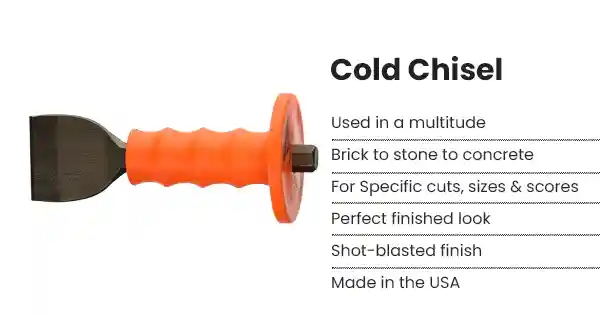 Cold Chisel - Different Types of Bricklaying Tools and How to Use Them