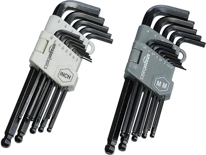 Amazon Basics Hex Key Allen Wrench Set