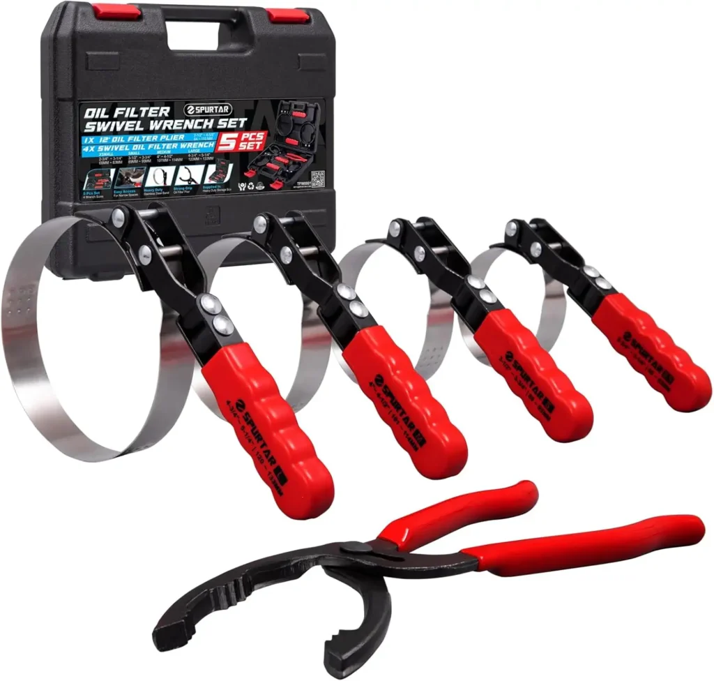 Performance Tool W54310 Small Straight Jaw Oil Filter Pliers
