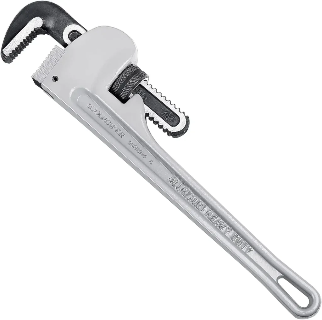 Maxpower 18-Inch Aluminum Heavy Duty Pipe Wrench