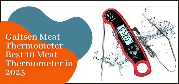 Gaitsen Meat Thermometer – Best 10 Meat Thermometer in 2023