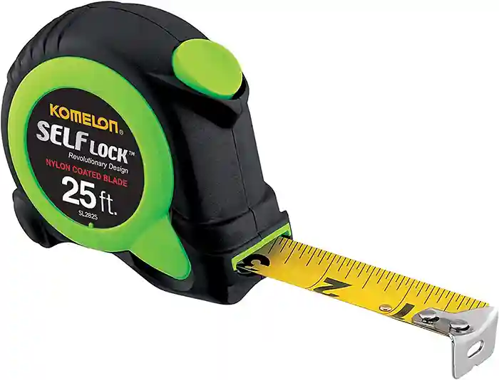 Komelon SL2825 Self Lock 25-Foot Power Tape Measure Tool