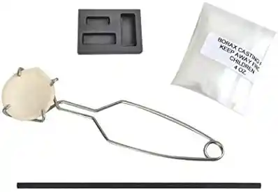 Best Crucible Tong - PMC Supplies LLC Ceramic Crucible Anhydrous Flux Tongs