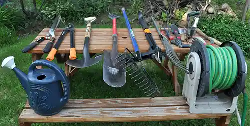 DIY Garden Tool Organizer