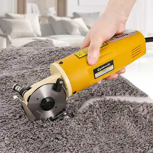 CGOLDENWALL Electric Rotary Fabric Cutter