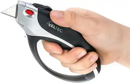 Best tool to cut carpet - Veltec Heavy Duty Retractable Utility Knife