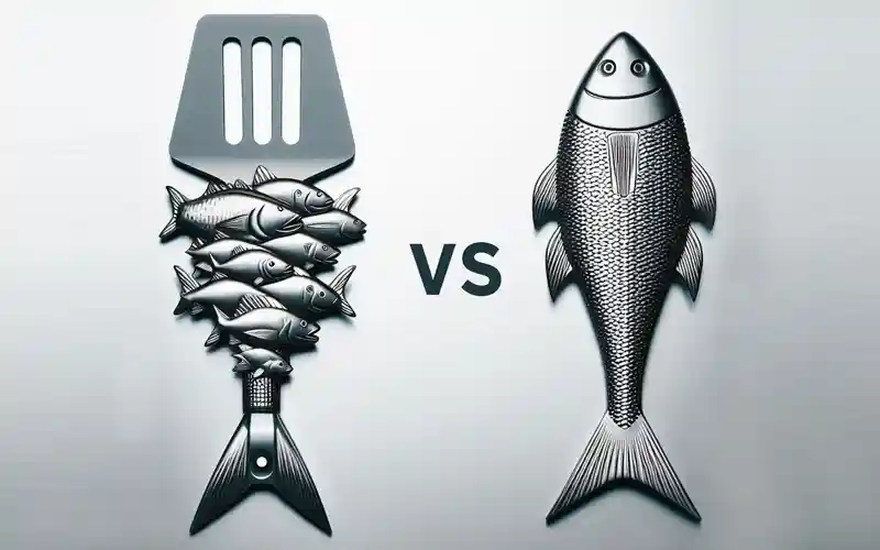 Fish Spatula Showdown Stainless Steel vs Silicone Feature Image