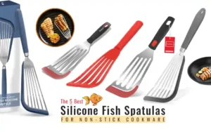 The 5 best silicone fish spatulas for nonstick cookware feature image