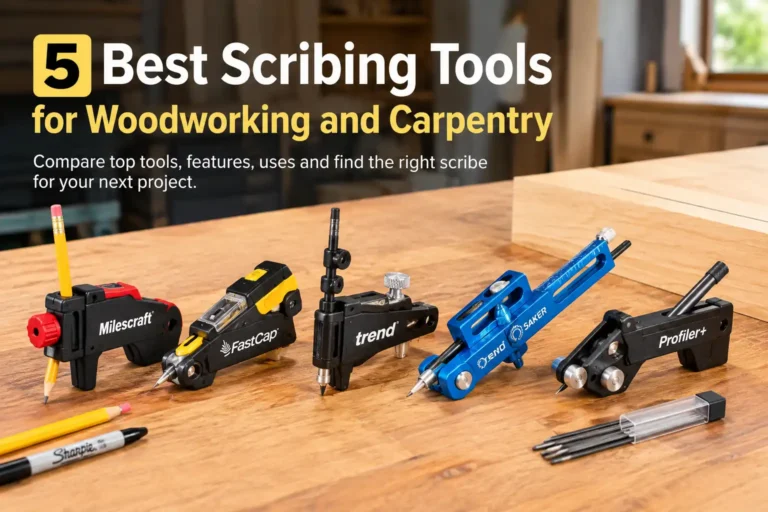 Scribing tools for woodworking and carpentry
