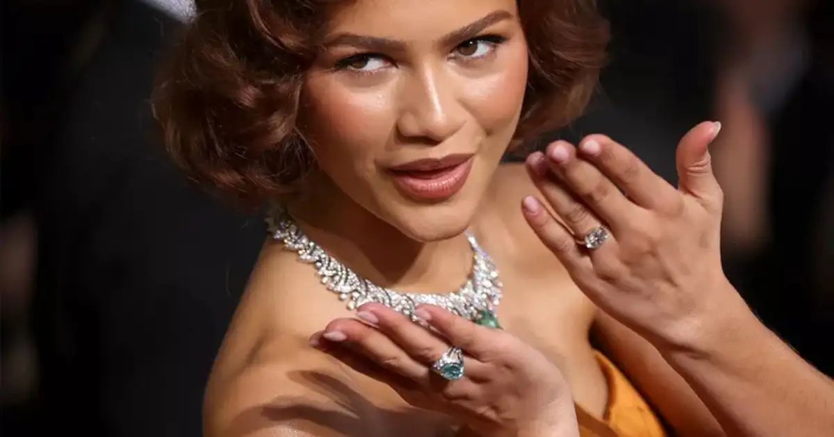 Zendaya's Classic Nail Manicure