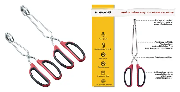 HINMAY-Stainless-Steel-Scissor-Tongs-for-cooking