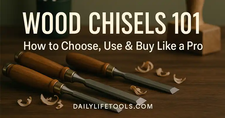 Wood Chisels 101 How to Choose Use & Buy Like a Pro