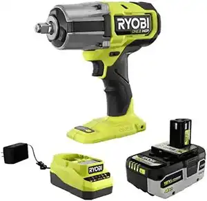 RYOBI ONE+ 18V Brushless Cordless 4 Mode 0.5 in Impact Wrench Kit