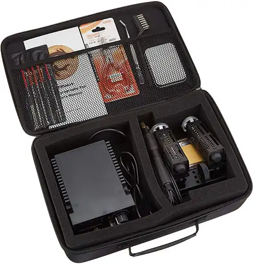 TRUArt Stage 2 Professional Dual Pen Woodburning Detailer 60W Tool with Digital Temperature Control
