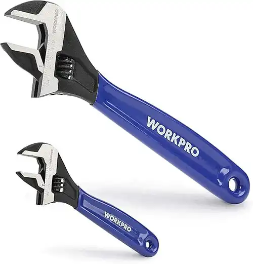 WORKPRO Heavy Duty Adjustable Pipe Wrench Set