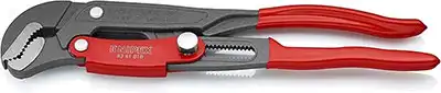KNIPEX Tools 83-61-010, Rapid Adjust Swedish Pipe Wrench,12-inch