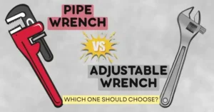 Pipe Wrench vs Adjustable Wrench Which One Should Choose