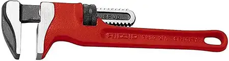 RIDGID 31400 Spud Wrench Adjustable best pipe wrench for tight space