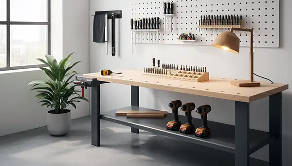 Well-organized screwdriver bit collection with various sizes ready for any DIY or professional project