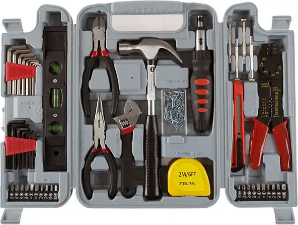 130-Piece-Tool-Set-Kit-with-Hammer-Wrenches-Screwdriver-Pliers-and-More