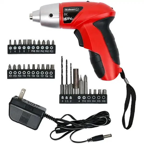 25-Piece-Electric-Screwdriver-Set---Cordless-Drill-with-LED-Work-Light