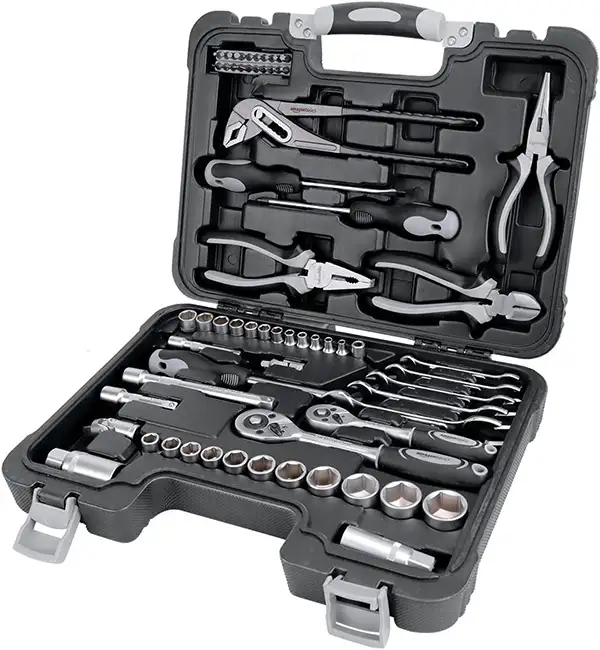 Amazon Basics 65 Piece Tool Kit Best for Simple Tasks